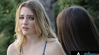 Witch Kenna James accidentally curses bestie Lana Rhoades into sex addiction