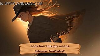 Watch this guy moan loudly