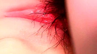 Detailed anal penetration without condom in shaved ass