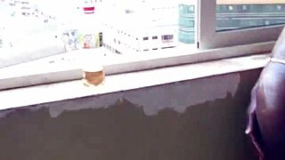 behind the scenes with 2 big ass babes and one big dick 😏