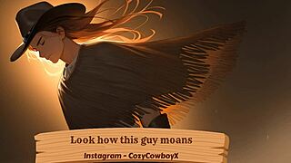 Watch this guy moan loudly