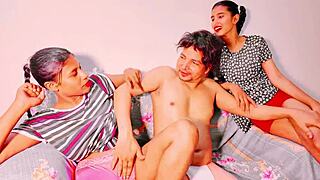 Want to see Uttaran20's teen stepsisters fucked by stepbrother