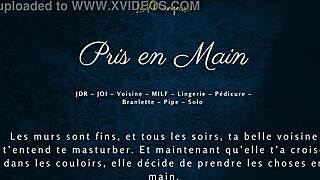 Taken in Hand by the Neighbor - French MILF Neighbor Audio Porn