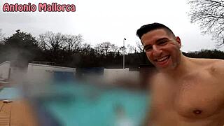 petite spanish teen gets risky pickup sex in thermal bath