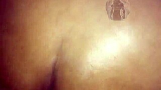 Cheating lesbian with nice ass and wet pussy gets hard fucking by big black cock and creampie