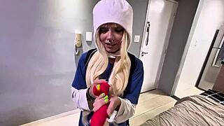 Finn From Adventure Time Cosplays With Trice In Rough Sex Scene