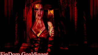 Jessica Rabbit Cosplay Mistress Teases with Findom Voice for Financial Goals