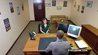 hot housewife getting seduced by principal