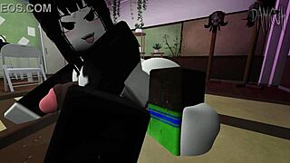 Big booty latina gets bbc in roblox 😏