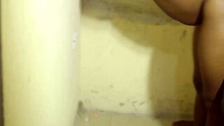 Fucking my college boyfriend in the dorm. He pounds me hard.