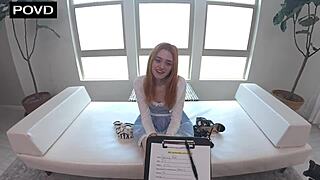 Gracey Fox Meets Casting Agent For Audition Tryout