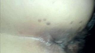 He pulls my hair and thrusts his cock into my anus, big-ass brunette latina with natural tits.