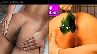 Waxing female and male asses boldly, female vs male, who is better? comment