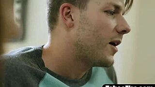 Best friend indulges in rough sex with mortally ill guy, featuring deepthroat and doggystyle