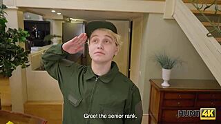 i watch my wife with the honor guard in this cuckold scene