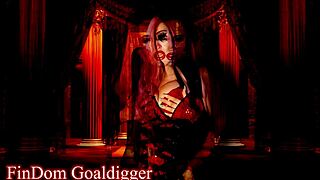 Jessica Rabbit Cosplay Mistress Teases with Findom Voice for Financial Goals