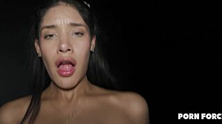 pov: you discover a submissive latina ready for rough fucking and creampie.