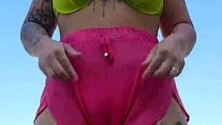 i can't stop the guys from staring at me on the beach