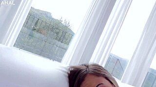 Tina kay's rough anal pounding and sloppy pov blowjob