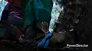 indian schoolgirl with big boobs gets fucked by boy in jungle