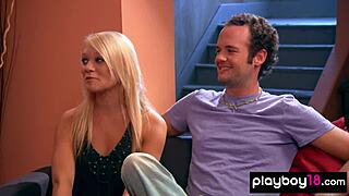 Amateur blonde housewife Lana gets bent over and fucked doggystyle by the outdoor pool