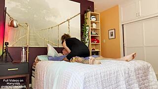 Stepmom performs anal sex to pay the rent