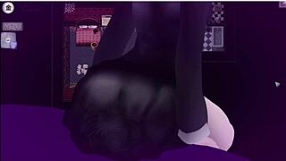 Katalyst commands Tracy to sit on her face in femdom style.