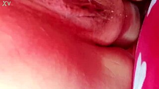 Want to watch me suck this huge monster cock? It's throbbing and massive, filling my mouth completely.