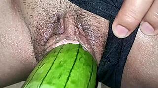 Big lucky dick explores tight pussies of hot teen girls