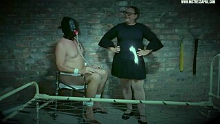 dominatrix mistress aprils special bed for slave tornment 😈