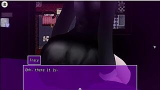 Katalyst commands Tracy to sit on her face in femdom style.