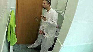 Doctor filming while fucking redhead nurse