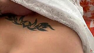 Masturbating with Lisa on Balcony During Holiday