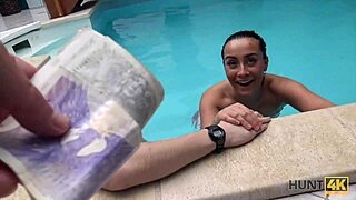 hunt4k brunette agrees to sex for money with mature lover