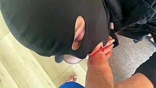 Milfy Calla's ANAL CUM on Clothes, BLOWJOB, and PUSSY MASTURBATION!