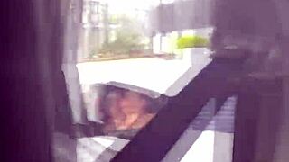 I Showed My Ass On The Street And The Delivery Guy Sucked Me Off In The Car