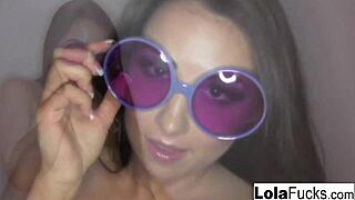 in this compilation, sexy lola foxx pleasures herself with gentle touches and builds to climax