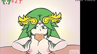 super smash girls engage in titfuck action