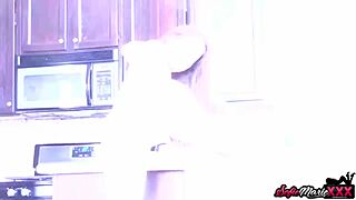 sofiemariexxx - amazing milf sofie marie poses in her kitchen