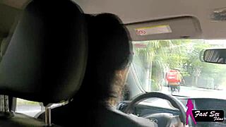 I Showed My Ass On The Street And The Delivery Guy Sucked Me Off In The Car