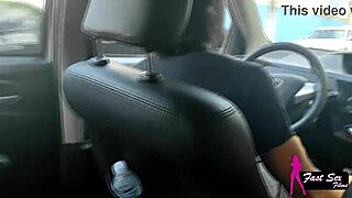 I Showed My Ass On The Street And The Delivery Guy Sucked Me Off In The Car