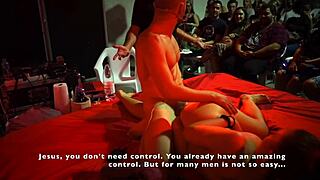 Sex coaching on stage with pamela and jesús?