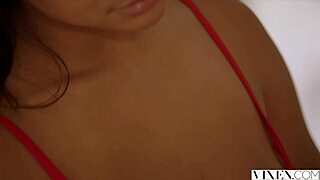 Vixen Two Busty Curvy Babes Get Oiled And Fuck Giant Cock