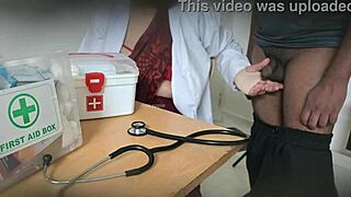 doctor, are you sucking my cock secretly in the clinic?