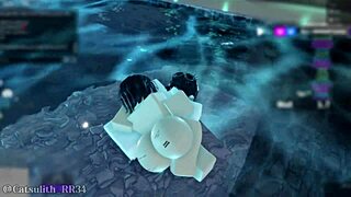 Alone In The Indoor Pool With A Shy Girl Turns Into A Rough Fuck!