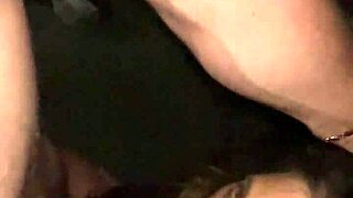 amateurs on her knees for creampie blowjob