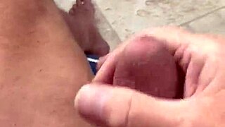 Naked Man 15's Second Masturbation Session
