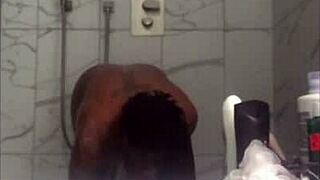 Homemade Amateur Shower Time