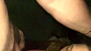 amateurs on her knees for creampie blowjob