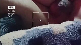 In the hotel, he breaks her pink pussy.